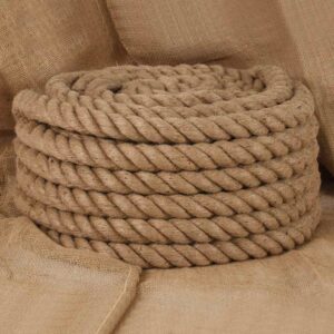 vidaXL Jute Rope 10 m Long 40 mm Thick