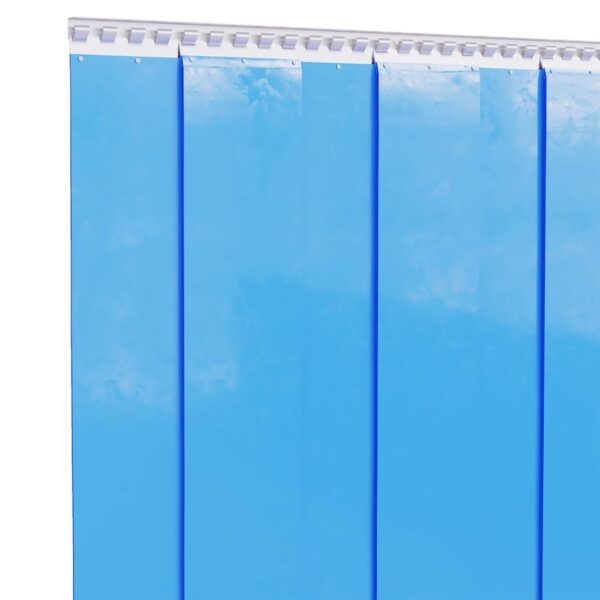 vidaXL Door Curtain Blue 200 mmx1.6 mm 25 m PVC - Image 3