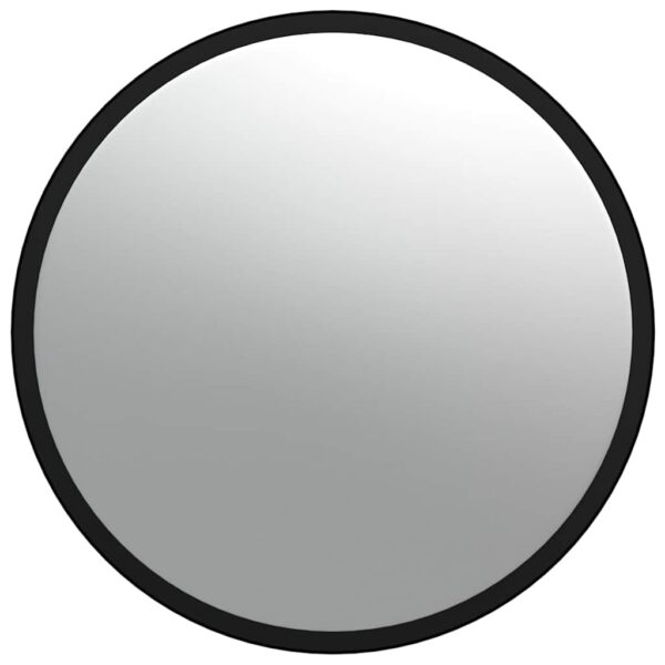 vidaXL Indoor Convex Traffic Mirror Black Ø40 cm Acrylic - Image 2