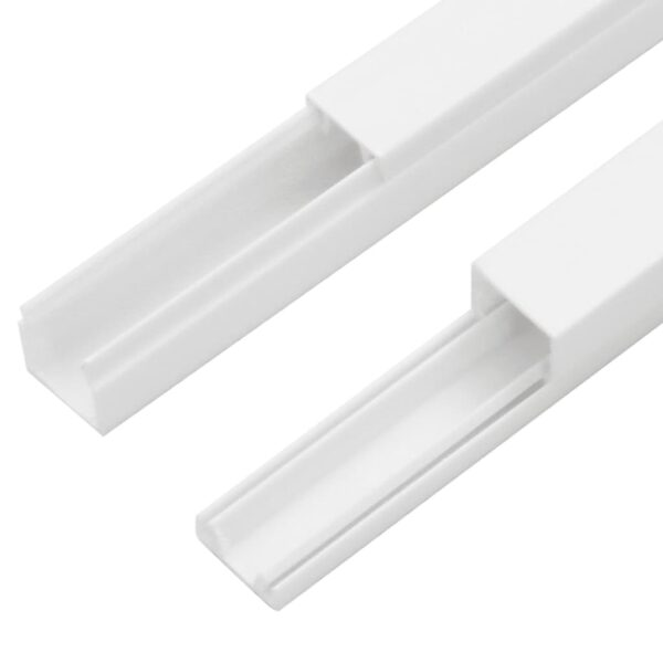 vidaXL Cable Trunking 15x10 mm 30 m PVC - Image 6