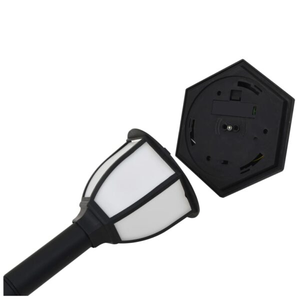 vidaXL Outdoor Solar Lamps 6 pcs LED Black - Image 5