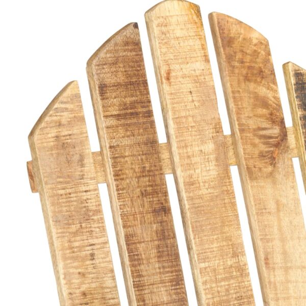 vidaXL Garden Rocking Chair Solid Mango Wood - Image 5