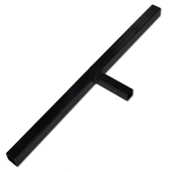 Ground Drill with Handle Auger Bit 100 mm Double Spirals Steel Black - Image 2