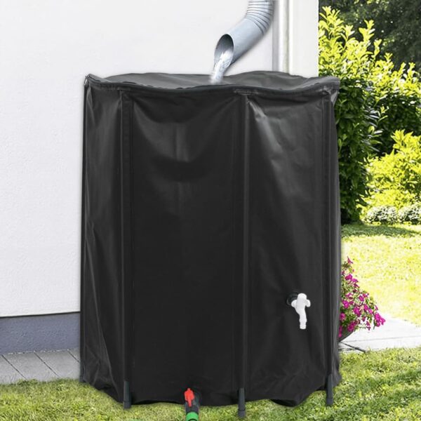 vidaXL Water Tank with Tap Foldable 1250 L PVC - Image 1