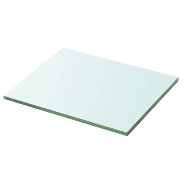 vidaXL Shelf Panel Glass Clear 20x25 cm - Image 1