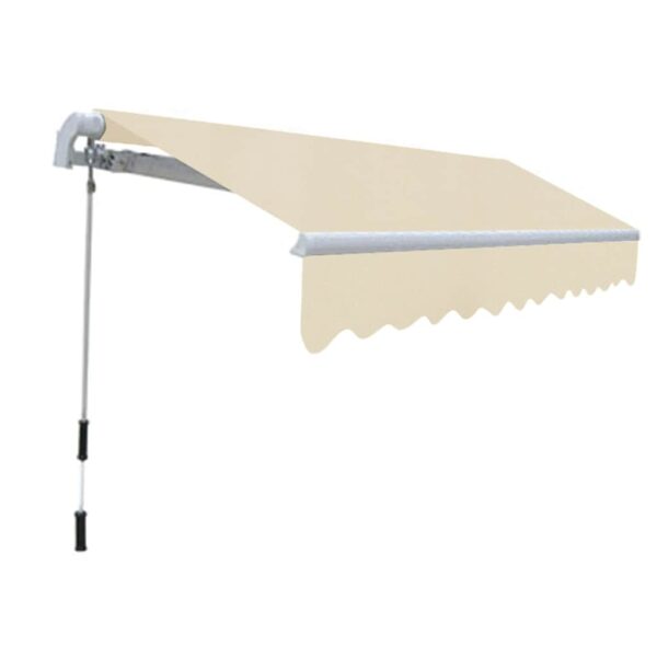 vidaXL Awning Frame 4x3 m Automatic Roll-back Aluminium - Image 3