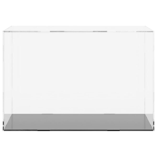 vidaXL Display Box Transparent 56x36x37 cm Acrylic - Image 3