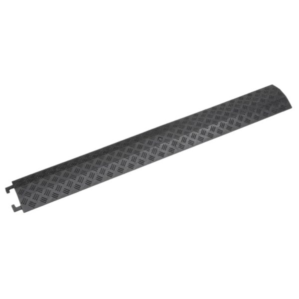 vidaXL Cable Protector Ramps 2 pcs 98.5 cm Black - Image 2