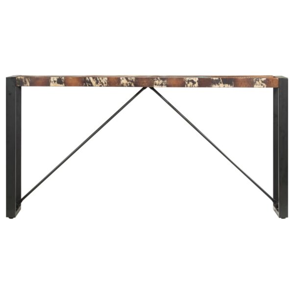vidaXL Console Table 150x35x76 cm Solid Reclaimed Wood - Image 2
