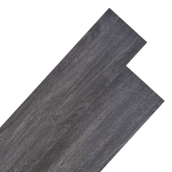 vidaXL Non Self-adhesive PVC Flooring Planks 5.26 m² 2 mm Black and White - Image 1