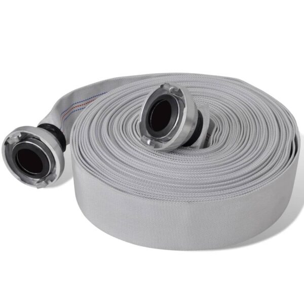 vidaXL Fire Hose Flat Hose 30 m with C-Storz Couplings 2 Inch - Image 1