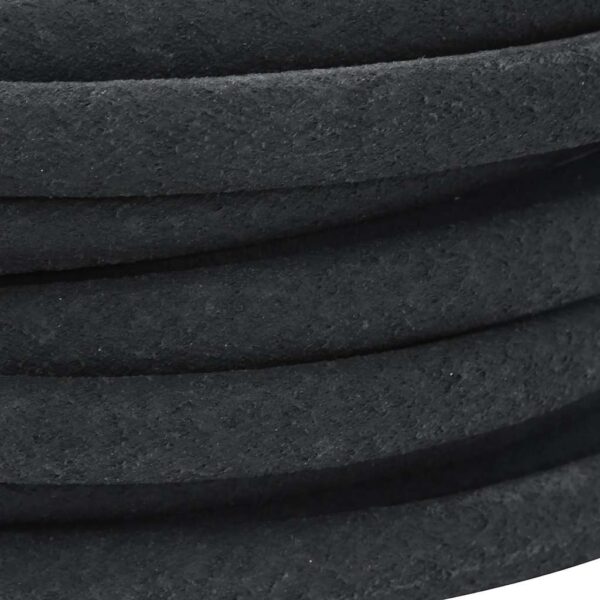 vidaXL Garden Soaker Hose Black 0.6" 10 m Rubber - Image 5