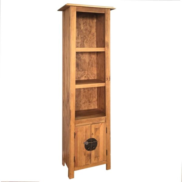 vidaXL Freestanding Bathroom Cabinet Solid Pinewood 48x32x170 cm - Image 1